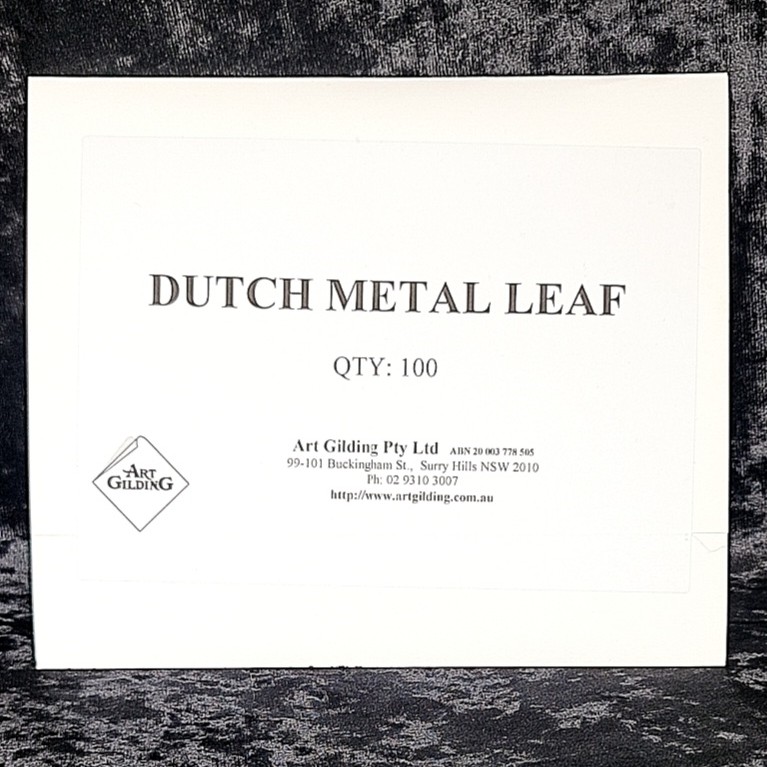 Dutch Metal leaf 100 pack