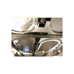 Gilding on ballroom coffers 450 sqms