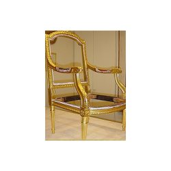 Gold gilded chair