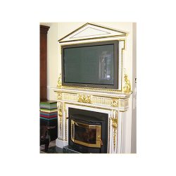 Traditional Gilded Fire Place